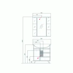 How to hang a mirror in the bathroom above the sink photo
