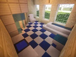 Minecraft ванна бөлмесінің дизайны