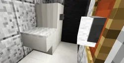 Minecraft bathroom design