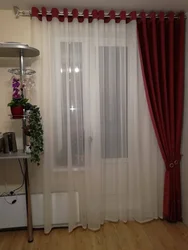 Photo curtains for bedroom balcony window