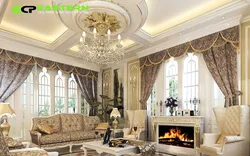Роскошные интерьеры гостиных