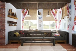 Folk kitchen design