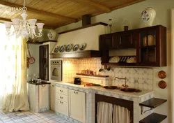 Folk kitchen design