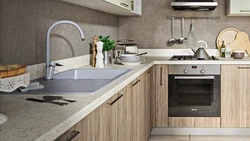Kitchen countertop colors photo in the kitchen interior