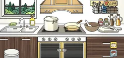 Игра интерьеры кухни