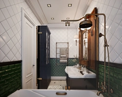 Bathroom in stalinka design