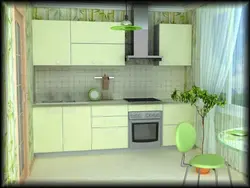 Эконом класс үйіндегі шағын асүйдің интерьері фото