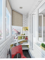 Loggia as a children's room design