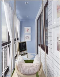 Loggia as a children's room design