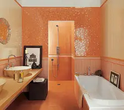 Шабдалы ванна бөлмесінің интерьері