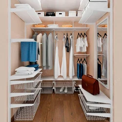 Budget do-it-yourself dressing room in a small room photo drawings