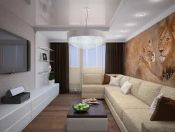 Qonaq otağı 17 kv m panel ev şəkli