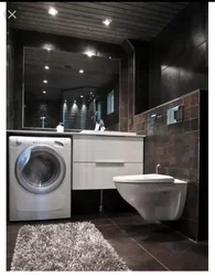 Bath toilet sink washing machine interior