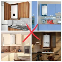 Дизайн кухни как закрыть газовый котел