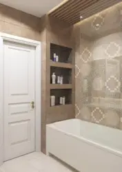 Ниши в ванной комнате в кафельной плитке фото