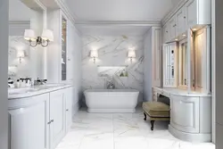 Bathroom design with bathtub