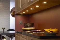 Kitchen cabinet lamps photo