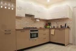 Photo of kitchen coffee with milk glossy colors
