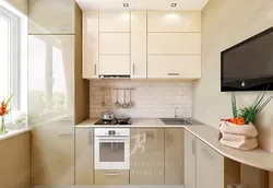 Дизайн кухни 6м2 белая