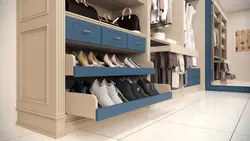 Storage in the hallway photo