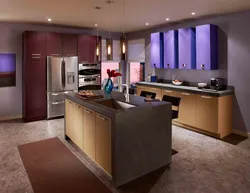 Photo of the kitchen for presentation