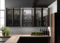Kitchen Photo Brown Glass