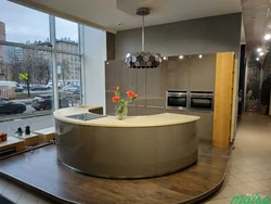 Interior semicircular kitchen