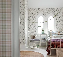 Floral bedroom design
