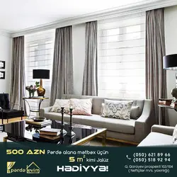 White walls in the living room interior curtains
