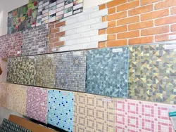 Wall panels for the kitchen instead of wallpaper photo