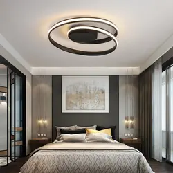 Chandeliers барои хоб бо шифти боздошта акс муосир