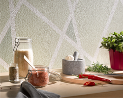 Glass Wallpaper For Painting In The Kitchen Interior