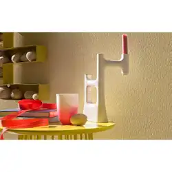 Glass wallpaper for painting in the kitchen interior