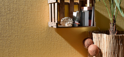 Glass wallpaper for painting in the kitchen interior