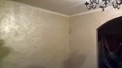 Wet silk in the kitchen photo