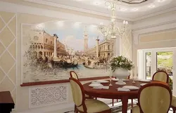 Фрески муосир дар дохили ошхона
