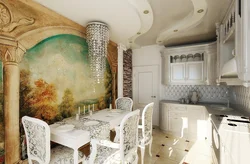 Современные Фрески В Интерьере Кухни