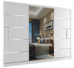 Sliding wardrobes photo modern in the hallway white