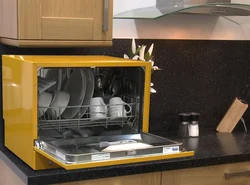 How to install a dishwasher in the kitchen photo