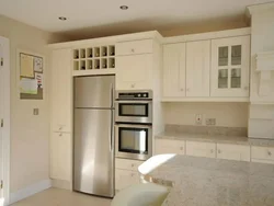 How to install a refrigerator in a kitchen cabinet photo