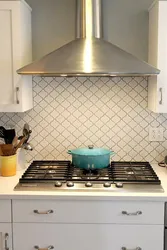 Tiles Under The Hood In The Kitchen Photo