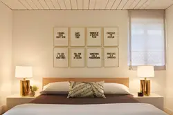 How to hang photos in bedrooms more beautifully