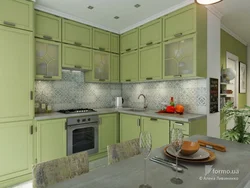 Kitchen design pistachio