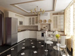 Tile design for dining room and kitchen