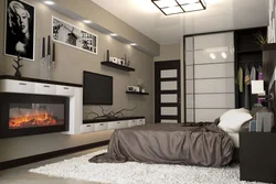 Photos of bedrooms in apartments with TV