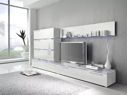 Qonaq Otağındakı Ağ Divar Fotoşəkili