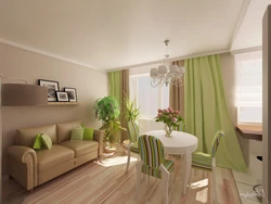How to dilute the beige interior of the living room