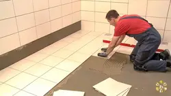 Укладка плитки в квартире фото