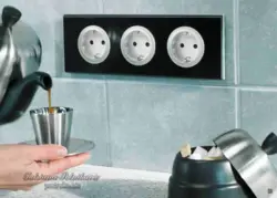 Photo Of Sockets For The Kitchen