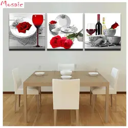 Paintings on canvas for the kitchen photo